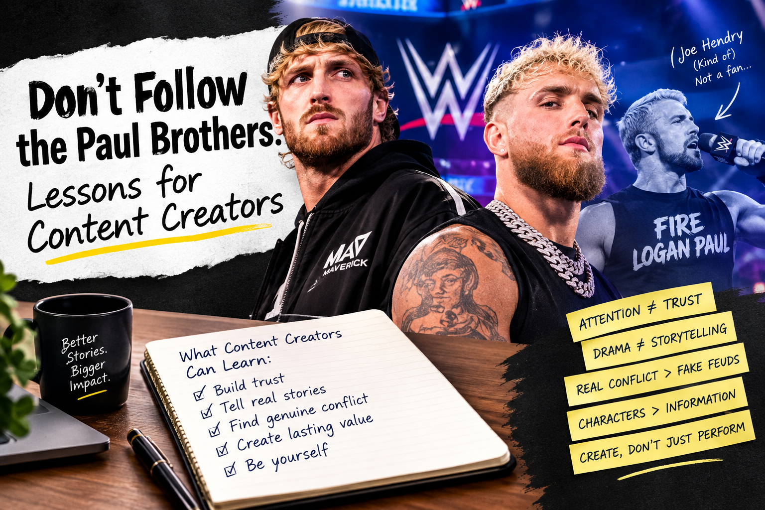 Why Chasing the Paul Brothers’ Model Is a Trap for Content Creators